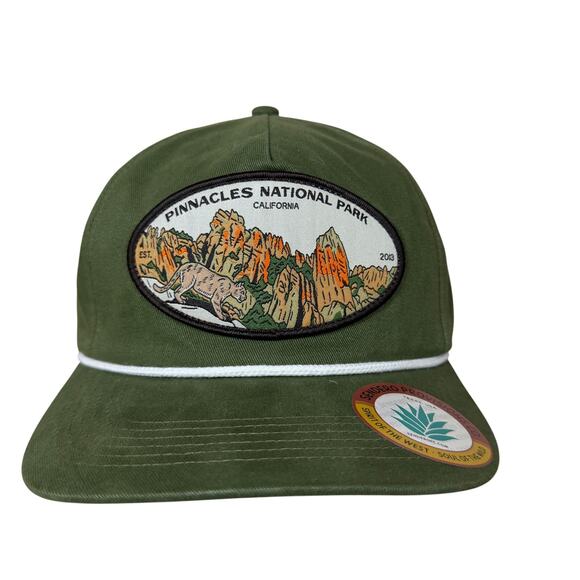 Sendero Provisions Other - NWT Sendero Provisions Pinnacles National Park Hat 5-Panel Snapback Green